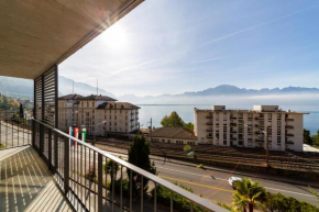 Florimont Double Lake View Room - Self Check-in, Montreux